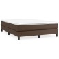 Giroletto a Molle Marrone 140x200 cm in Similpelle Giroletto a Molle Marrone 140x200 cm in Similpelle
