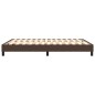 Giroletto a Molle Marrone 140x200 cm in Similpelle Giroletto a Molle Marrone 140x200 cm in Similpelle