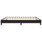 Giroletto a Molle Nero 180x200 cm in Similpelle