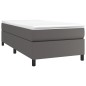 vidaXL Giroletto Grigio 90x200 cm in Similpelle vidaXL Giroletto Grigio 90x200 cm in Similpelle