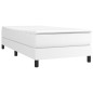 Giroletto a Molle Bianco 90x190 cm in Similpelle Giroletto a Molle Bianco 90x190 cm in Similpelle
