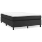 Giroletto a Molle Nero 140x190 cm in Similpelle