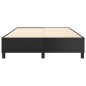 Giroletto a Molle Nero 140x190 cm in Similpelle