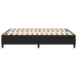 Giroletto a Molle Nero 140x190 cm in Similpelle