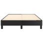 Giroletto a Molle Nero 120x200 cm in Similpelle