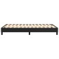 Giroletto a Molle Nero 120x200 cm in Similpelle