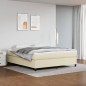 vidaXL Giroletto Crema 160x200 cm in Similpelle vidaXL Giroletto Crema 160x200 cm in Similpelle
