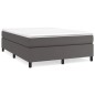 vidaXL Giroletto Grigio 140x190 cm in Similpelle vidaXL Giroletto Grigio 140x190 cm in Similpelle