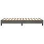 Giroletto a Molle Grigio Scuro 80x200 cm in Velluto Giroletto a Molle Grigio Scuro 80x200 cm in Velluto