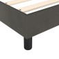 Giroletto a Molle Grigio Scuro 80x200 cm in Velluto Giroletto a Molle Grigio Scuro 80x200 cm in Velluto