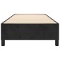 vidaXL Giroletto Nero 80x200 cm in Velluto vidaXL Giroletto Nero 80x200 cm in Velluto