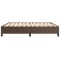 Giroletto a Molle Marrone 200x200 cm in Similpelle Giroletto a Molle Marrone 200x200 cm in Similpelle