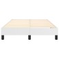 Giroletto a Molle Bianco 120x200 cm in Similpelle Giroletto a Molle Bianco 120x200 cm in Similpelle