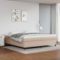 Giroletto a Molle Cappuccino 200x200 cm in Similpelle Giroletto a Molle Cappuccino 200x200 cm in Similpelle