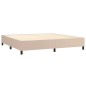 Giroletto a Molle Cappuccino 200x200 cm in Similpelle Giroletto a Molle Cappuccino 200x200 cm in Similpelle