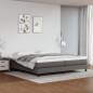 Giroletto a Molle Grigio 200x200 cm in Similpelle Giroletto a Molle Grigio 200x200 cm in Similpelle