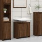 Armadietto Bagno Rovere Marrone 60x33x61cm Legno Ingegnerizzato Armadietto Bagno Rovere Marrone 60x33x61cm Legno Ingegnerizzato