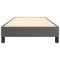 vidaXL Giroletto Grigio 100x200 cm in Similpelle
