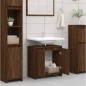 Armadietto Bagno Rovere Marrone 60x33x61cm Legno Ingegnerizzato Armadietto Bagno Rovere Marrone 60x33x61cm Legno Ingegnerizzato