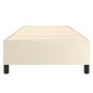 vidaXL Giroletto Crema 100x200 cm in Similpelle