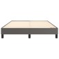 vidaXL Giroletto Grigio 140x200 cm in Similpelle