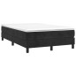 vidaXL Giroletto senza Materasso Nero 120x200 cm Velluto