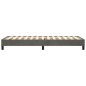 Giroletto a Molle Grigio Scuro 100x200 cm in Velluto Giroletto a Molle Grigio Scuro 100x200 cm in Velluto