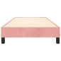 Giroletto a Molle Rosa 80x200 cm in Velluto Giroletto a Molle Rosa 80x200 cm in Velluto