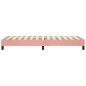 Giroletto a Molle Rosa 80x200 cm in Velluto Giroletto a Molle Rosa 80x200 cm in Velluto