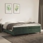Giroletto a Molle Verde Scuro 200x200 cm in Velluto Giroletto a Molle Verde Scuro 200x200 cm in Velluto