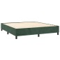 Giroletto a Molle Verde Scuro 200x200 cm in Velluto Giroletto a Molle Verde Scuro 200x200 cm in Velluto