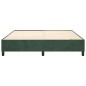 Giroletto a Molle Verde Scuro 200x200 cm in Velluto Giroletto a Molle Verde Scuro 200x200 cm in Velluto