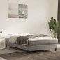 Giroletto a Molle Grigio Chiaro 120x200 cm in Velluto Giroletto a Molle Grigio Chiaro 120x200 cm in Velluto