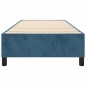 vidaXL Giroletto senza Materasso Blu Scuro 90x200 cm in Velluto vidaXL Giroletto senza Materasso Blu Scuro 90x200 cm in Velluto