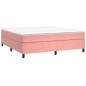 vidaXL Giroletto Rosa 200x200 cm in Velluto vidaXL Giroletto Rosa 200x200 cm in Velluto