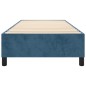 vidaXL Giroletto senza Materasso Blu Scuro 80x200 cm in Velluto vidaXL Giroletto senza Materasso Blu Scuro 80x200 cm in Velluto