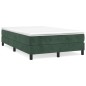 Giroletto a Molle Verde Scuro 120x200 cm in Velluto Giroletto a Molle Verde Scuro 120x200 cm in Velluto