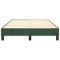Giroletto a Molle Verde Scuro 120x200 cm in Velluto Giroletto a Molle Verde Scuro 120x200 cm in Velluto