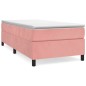 vidaXL Giroletto Rosa 90x200 cm in Velluto vidaXL Giroletto Rosa 90x200 cm in Velluto