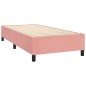 vidaXL Giroletto Rosa 90x200 cm in Velluto vidaXL Giroletto Rosa 90x200 cm in Velluto