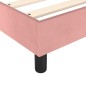 vidaXL Giroletto Rosa 90x200 cm in Velluto vidaXL Giroletto Rosa 90x200 cm in Velluto