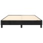 Giroletto a Molle Nero 140x190 cm in Tessuto Giroletto a Molle Nero 140x190 cm in Tessuto
