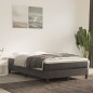 Giroletto a Molle Grigio Scuro 120x200 cm in Velluto Giroletto a Molle Grigio Scuro 120x200 cm in Velluto
