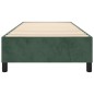 vidaXL Giroletto senza Materasso Verde Scuro 90x200 cm in Velluto vidaXL Giroletto senza Materasso Verde Scuro 90x200 cm in Velluto