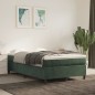 Giroletto a Molle Verde Scuro 120x200 cm in Velluto Giroletto a Molle Verde Scuro 120x200 cm in Velluto