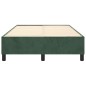 Giroletto a Molle Verde Scuro 120x200 cm in Velluto Giroletto a Molle Verde Scuro 120x200 cm in Velluto