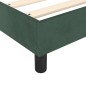 Giroletto a Molle Verde Scuro 120x200 cm in Velluto Giroletto a Molle Verde Scuro 120x200 cm in Velluto