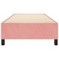 Giroletto a Molle Rosa 100x200 cm in Velluto Giroletto a Molle Rosa 100x200 cm in Velluto