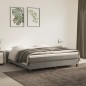 vidaXL Giroletto senza Materasso Grigio Chiaro 180x200 cm Velluto vidaXL Giroletto senza Materasso Grigio Chiaro 180x200 cm Velluto