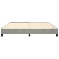 vidaXL Giroletto senza Materasso Grigio Chiaro 180x200 cm Velluto vidaXL Giroletto senza Materasso Grigio Chiaro 180x200 cm Velluto